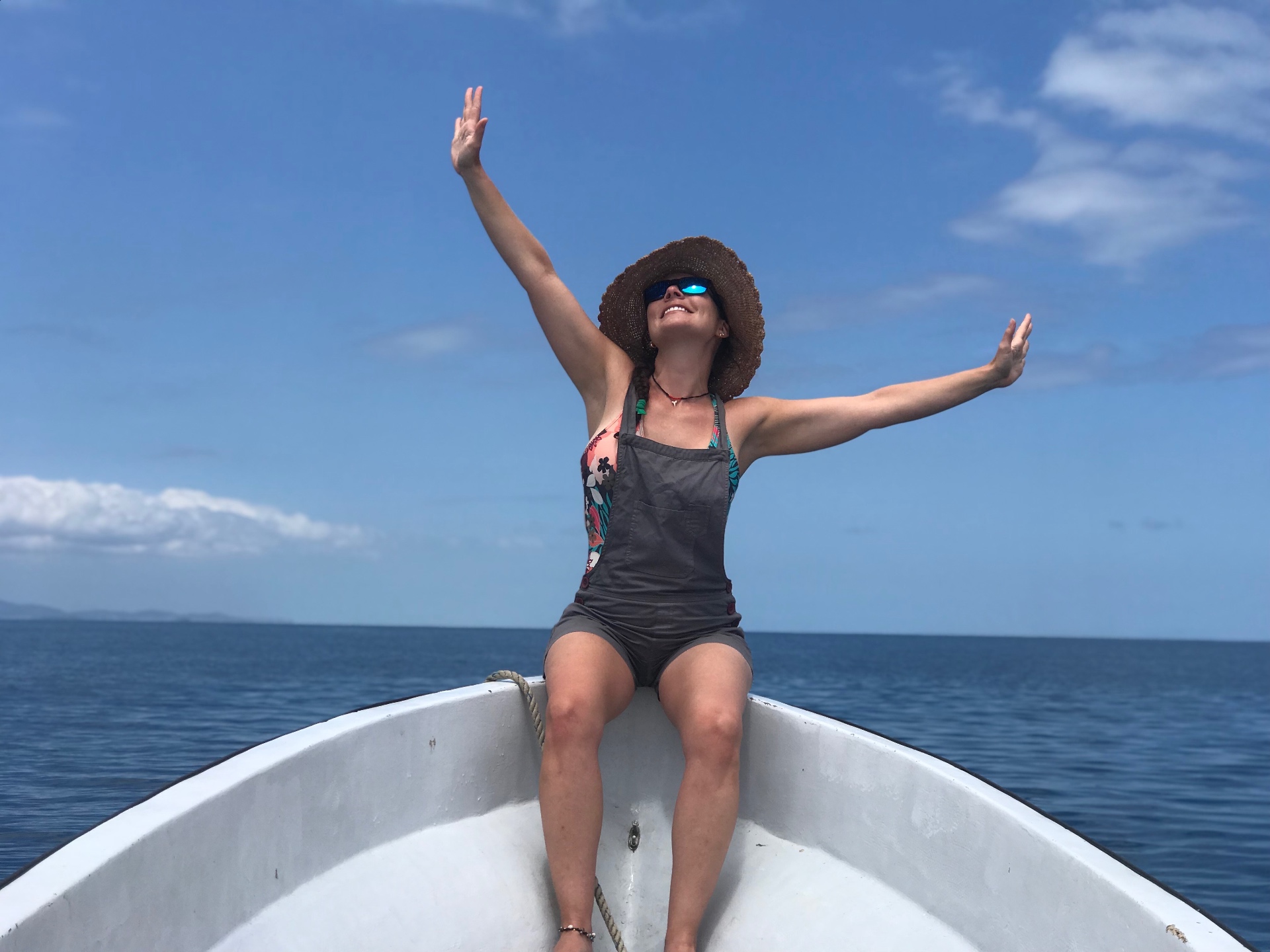 Dr. Dana Lee on the water